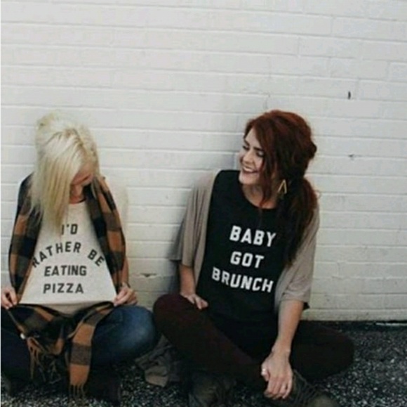 Buckle Tops - Baby Got Brunch Tee